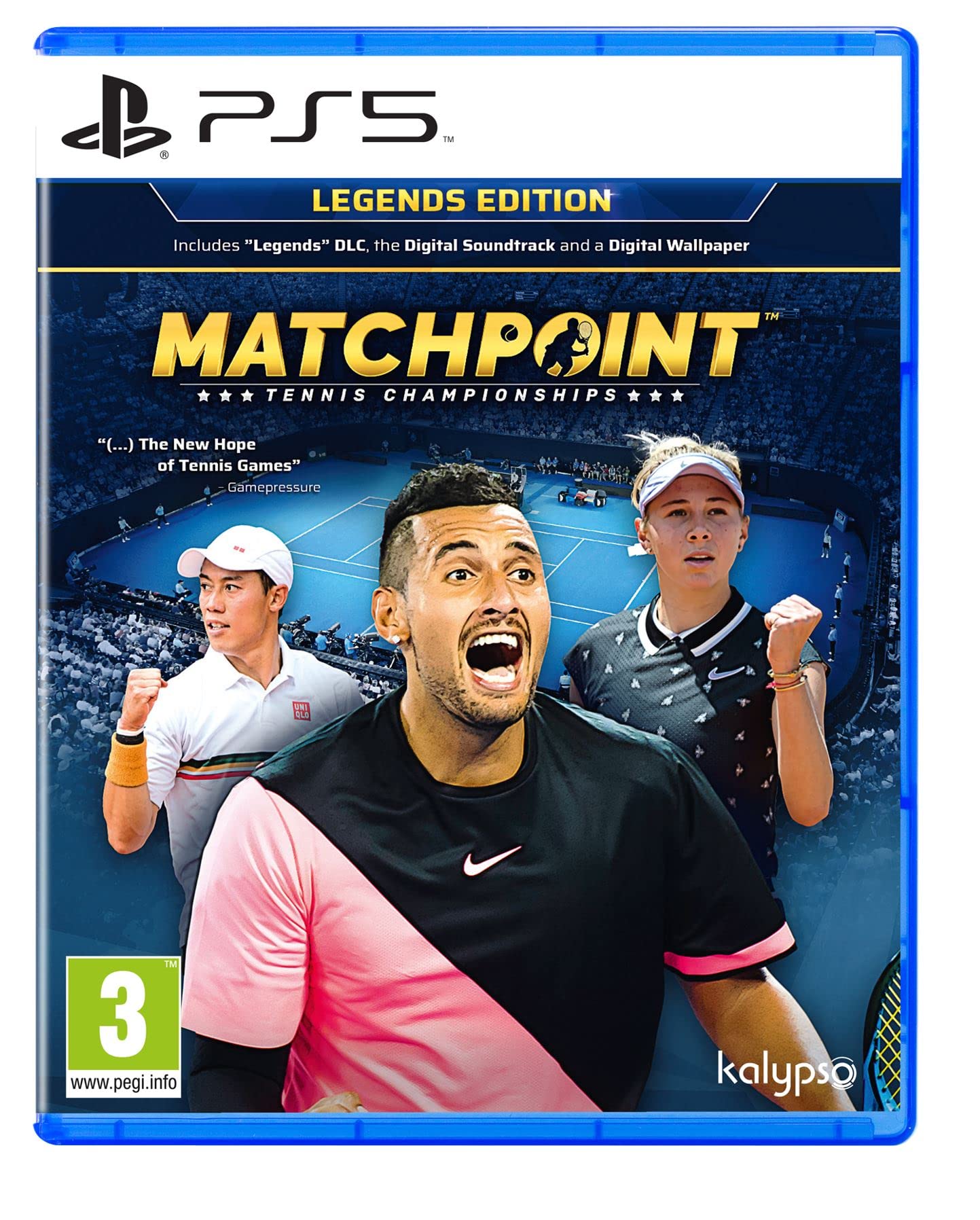 MATCHPOINT TENNIS CHAMPIONSHIPS LEGENDS EDITION MATCHPOINT TENNIS CHAMPIONSHIPS LEGENDS EDITION